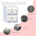 DONBAO 100 Envelopes Money Saving Challenge Binder, A5 Budget Binder with Envelopes and Challenge Tracker, 2024 New Savings Challenges Planner Book to Save $500, $1000, $5050, $10000 (Pink)