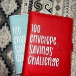 100 Envelope Challenge Binder | Easy and Fun Way to Save $5,050 - Savings Challenges Binder, Budget Binder with Cash Envelopes for Budgeting Planner & Saving Money (Red)