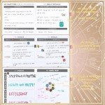 Ospelelf 2025 Leather Undated Daily Planner (5.5 x 8.5''), Weekly & Monthly Life Planner, Organizer Notebook & Productivity Journal. A5 Hardcover with Stickers(Rose Gold)