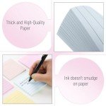 Mr. Pen Lined Sticky Notes - 3x3, 6 Pads, 45 Sheets, Pastel Colors