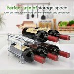 Water Bottle Organizer Rack - 2 Pack Set