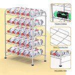 5-Tier Freestanding Water Bottle Storage Rack