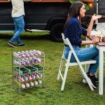 5-Tier Freestanding Water Bottle Storage Rack