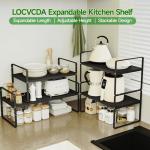 Expandable Cabinet Organizer Shelf for Home Storage
