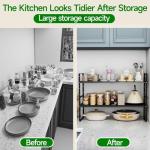 Expandable Cabinet Organizer Shelf for Home Storage