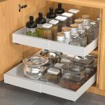 DEKAVA Expandable Pull-Out Cabinet Organizers - 2 Pack