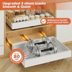 16.5" Deep Pull Out Cabinet Organizer - 2 Pack