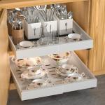 DEKAVA Expandable Pull-Out Cabinet Organizers - 2 Pack