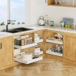 16.5" Deep Pull Out Cabinet Organizer - 2 Pack