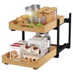 Golener 2-Tier Pull-Out Cabinet Organizer Drawers