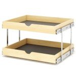 2-Tier Pull Out Cabinet Organizer for Home Storage