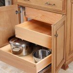 Pull-Out 3-Tier Cabinet Drawers with Soft Close