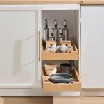 2-Tier Pull-Out Cabinet Organizer with Soft Close
