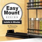 LYNK Pull Out Spice Rack Organizer - 2 Tier