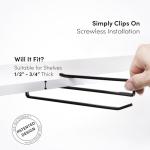 Coffee Mug Hanger for Cabinet Shelf (2 Pack)