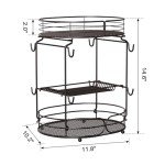 3-Tier Coffee Pod and Mug Organizer Stand