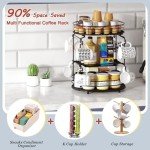3-Tier Coffee Pod and Mug Organizer Stand