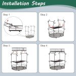 3-Tier Coffee Pod and Mug Organizer Stand