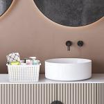 9 Pack Plastic Storage Baskets for Home Organization