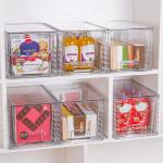 Vtopmart 2 Pack Stackable Acrylic Storage Drawers