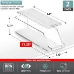 Stackable Soda Can Organizer - 2-Pack Holders