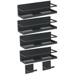 Magnetic Spice Rack and Towel Holder Set