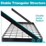 Wall-Mounted Pots and Pans Organizer with Hooks