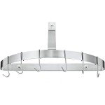 Cuisinart Brushed Stainless Half-Circle Pot Rack
