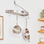 Cuisinart Brushed Stainless Half-Circle Pot Rack