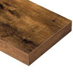 16-Inch Brown Floating Shelf for Any Room