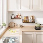 Fixwal 4-Piece Wall-Mounted Floating Shelves