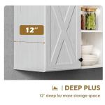 FIMELLO Farmhouse Wall Cabinet Set of 2