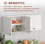 FIMELLO Farmhouse Wall Cabinet Set of 2