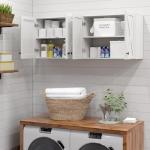 FIMELLO Farmhouse Wall Cabinet Set of 2