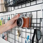 4 Pack Wire Wall Grid Panel with Accessories | Includes Hanging Baskets, Letter Sorter, Shelf & Hook Rack | Complete Set | Wire Notice Board | Hanging Home, Office & Kitchen Décor | Photo Board