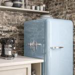 Hamletoff Magnetic Knife Holder for Refrigerator – 12 Inch Professional Double Sided Magnetic Knife Strip for Fridge - Stainless Steel Magnetic Knife Holder for Wall Self Adhesive