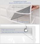 Fixwal 5-Shelf Over The Door Hanging Pantry Organizer, Room Organizer with Clear Plastic Pockets, 25lb Ultra Sturdy & Large Capacity for Closet, Bedroom, Nursery, Bathroom and Sundries