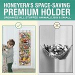 The Original Stuffed Animal Storage (Patented) - Over Door Organizer for Stuffies, Baby Ideas Holder, Toy Plush Storage/Hammock Hanging Storage Net Big Girls Toddler Large Bag Animals Stuffy Behind