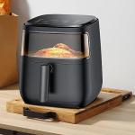 EVERBBKING Natural Acacia Sliding Tray for Coffee Machine Kitchen Appliance slider Moving Caddy, appliance slider,appliance rolling stand air fryer rolling tray