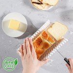 Bread Slicer for Homemade Bread Loaf Bagels, Bread Slicing Guide Easy to Clean Flodable and Campact Bread Cutter without BPA