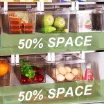 Extra-Large Deli Drawer Organizer for Fridge Storage