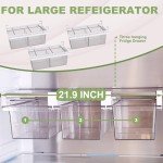 Extra-Large Deli Drawer Organizer for Fridge Storage