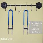 Magnetic Utensil Holder with 7 Hooks