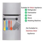 Magnetic Utensil Holder with 7 Hooks