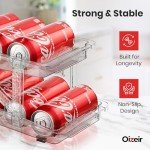 Expandable Soda Can Dispenser - 2-Pack Organizer