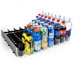 Spring Push Drink Dispenser Organizer - Pack of 6