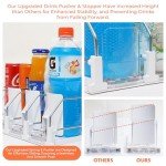 Adjustable Sip Sort Fridge Can Organizer, Holds 15 Cans