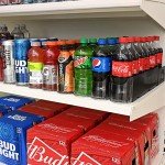 Spring Push Drink Dispenser Organizer - Pack of 6