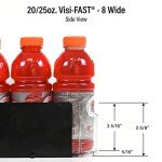 Spring Push Drink Dispenser Organizer - Pack of 6