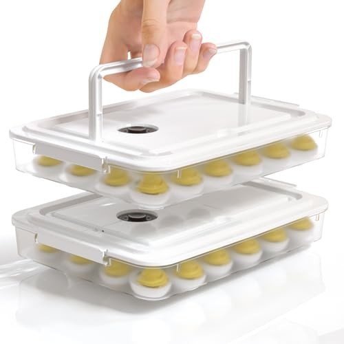 Egg Holders with Lids